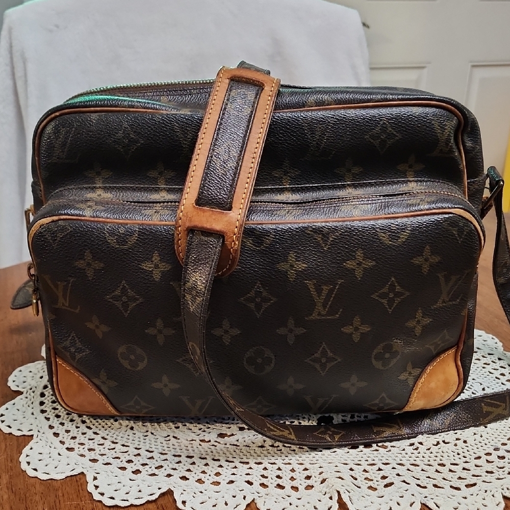 Louis Vuitton Brown Nile Monogram Crossbody Bag